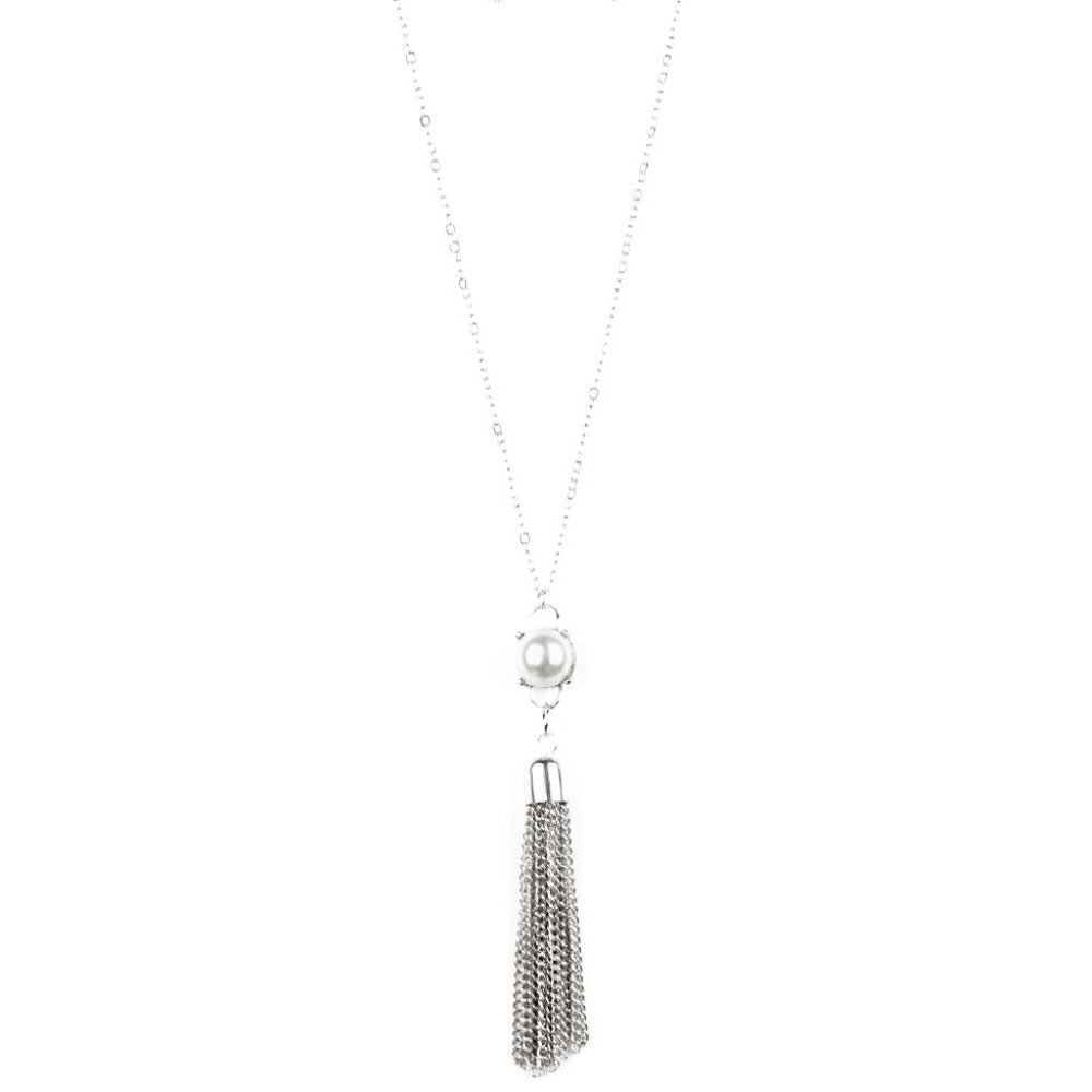 DIVA Dance Party White Necklace